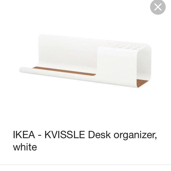 Ikea Other Kvissle Desk Organizer White Poshmark